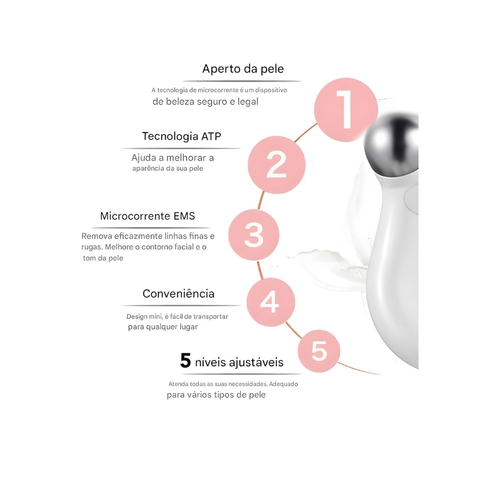 Massageador Facial Lifting 5 em 1 - SkinGlow